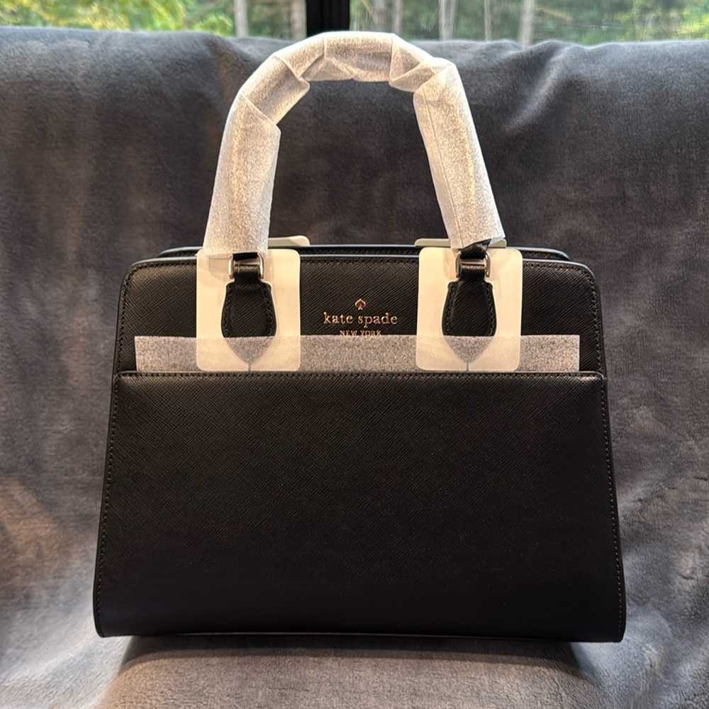 NWT Madison Saffiano Leather Medium Satchel